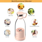 DM-518 USB Rechargeable Portable Juicer Blender