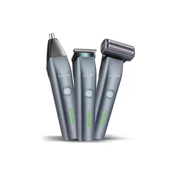 Daling DL-9218 3 in 1 Rechargeable Grooming Kit & Body Shaver
