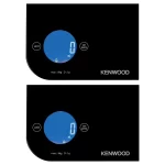 Kenwood WEP50.000BK 8KG Digital Kitchen Weight Scale