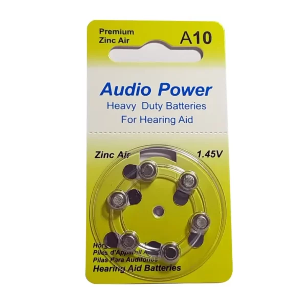 Audio Power A10 Hearing Aid Battery