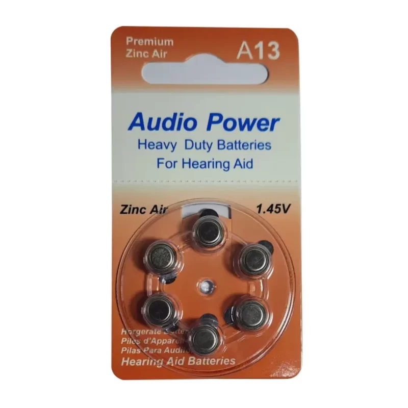 Audio Power A13 Hearing Aid Battery