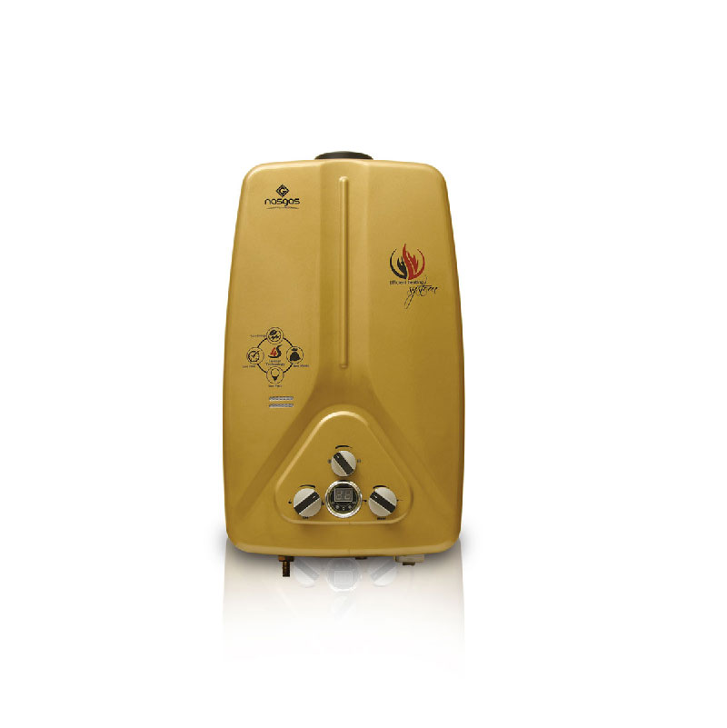 Nasgas DG-07L Gold 7 Liters Instant Geyser With Adaptor