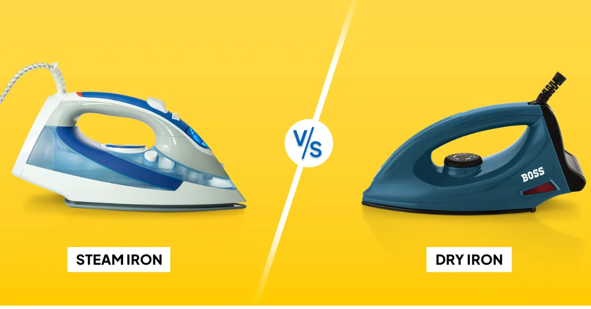 Steam Iron or Dry Iron, What Is Better for Everyday Use